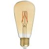 Zlatá stmívatelná LED žárovka Edison E27 2W