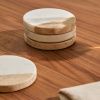 Set čtyř bílo-hnědých mramorových podtácků Kave Home Nivol -fv-interier-25