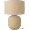 Béžová keramická stolní lampa Mia 64 cm