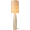 Bílá stojací lampa Ava 168,5 cm