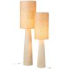 Bílá stojací lampa Ava 168,5 cm