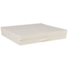 Béžový úložný box pod postel Quax Loft 75 x 70 cm