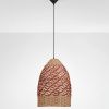 Červené závěsné světlo Nova Luce Mapi 37 cm -fv-interier-25