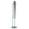 Modré kovové stojací zrcadlo VERO 179 cm