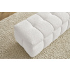 Bílá bouclé lavice Mont-Blanc 144 cm s úložným prostorem -fv-interier-25
