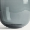 Šedá skleněná váza Kave Home Sirau Ø25 cm -fv-interier-25