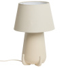 Béžová keramická stolní lampa Kave Home Odra