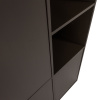 Hnědá dřevěná modulární skříň Meggy 215 x 108 cm, levá -fv-interier-25