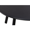 Černý kovový zahradní stolek Fer ø 70 cm -fv-interier-25