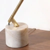 Bílo-zlatá stolní lampa Angel Cerdá No. 8119 -fv-interier-25