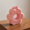 Růžová skleněná váza BLOMSTRA 22 cm -fv-interier-25