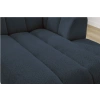 Tmavě modrá bouclé lenoška Annecy 170 cm, pravá -fv-interier-25