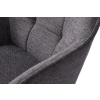 Šedá čalouněná jídelní židle Unique Furniture Nolan -fv-interier-25