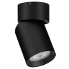 Černé kovové bodové světlo Nova Luce Amecy 6 cm