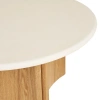 Bílý dřevěný konferenční stolek Morthy ø80 cm -fv-interier-25