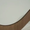 Hnědé dřevěné stojací zrcadlo Laban 180 x 110 cm -fv-interier-25
